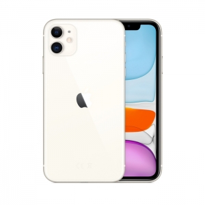 (refurbished) apple iphone 11 128gb white mwm22ae/a 6.1 bianco