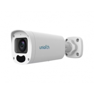 Telec. ip uniarch 5mpx motoriz. audio bullet poe 2.8-12mm h265
