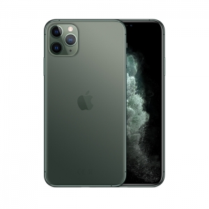 (refurbished) apple iphone 11 pro max 256gb midnight green mwhm2ql/a 6.5" verde notte