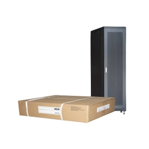 Armadio rack 42u 2055x600x1000 hxlxp nero link da assemblare