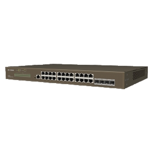 Switch ip-com g5328f 24p glan +4 sfp ims cloud l3 vlan