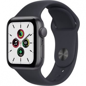 Apple watch se 40mm space grey aluminium case/midnight sport band ita mkq13ty/a