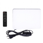 Lampada streaming foto e video - led 2835, fino a 5700k, 4000lm con telecomando