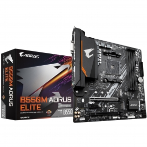 Scheda madre gigabyte ga-b550m aorus elite sk am4 4*ddr4 dvi hdm