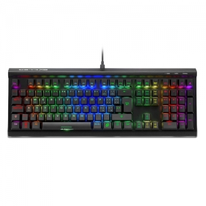 Sharkoon tastiera gaming meccanica skiller sgk60, switch kailh box brown, layout ita, rgb