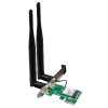 Tenda scheda di rete pci express wi-fi 5 dual band ieee 802.11ac, 2 antenne 5dbi