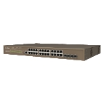 Switch ip-com g5328p-24-410w 24p glan poe+ +4 sfp l3 managed