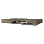 Switch ip-com g5328p-24-410w 24p glan poe+ +4 sfp l3 managed