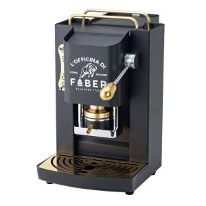 Macchina da caffe' a cialde pro deluxe nero opaco