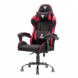 Sedia rhombus ff10 gaming chair - nera/rossa (itcgff10br)