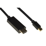 Cavo mini displayport a hdmi 4k m-m 2mt nero link