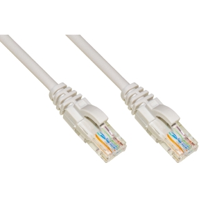 Cavo rete categoria 6 non schermato utp colore grigio mt 15