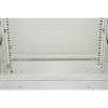 Armadio rack 19" 42u (a)2055, (l)600, (p)800 colore grigio porta vetro disassemblato
