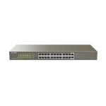 Switch ip-com g1124p-24-250w 24p glan poe rackmount supp. vlan