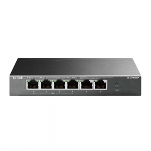Switch desktop 6 port 10/100mbps con 4 porte poe+ tl-sf1006p