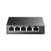 Switch desktop 5 porte 10/100mbps con 4-port poe tl-sf1005lp