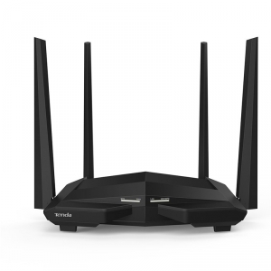 Tenda ac10u smart dual-band gigabit ac1200 wifi router usb