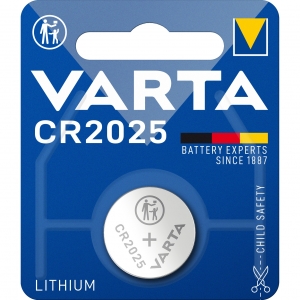 Batterie varta lithium - knopfzelle cr2025 einzelpack
