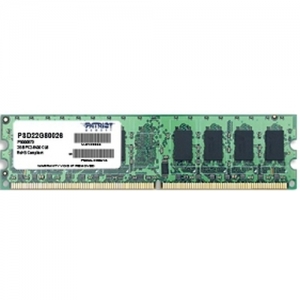 Patriot ram dimm 2gb ddr2 800mhz cl6 non ecc