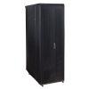 Armadio rack 19" per reti 37u (a)1833, (l)600, (p)1000 colore nero porta traforata disassemblato