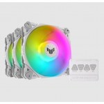 Asus ventola case tuf gaming tf120 argb white edition (pack 3 pz)