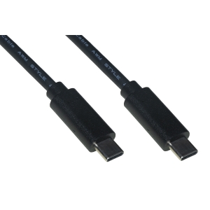 Cavo usb-c  3.2 gen 2x2 maschio/maschio 20 gbps 100w (20v/5a) con chip mt 1