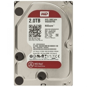 Hard disk 3,5 2tb sata western digital red 5400rpm wd20efax