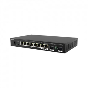 Hub switch 8 porte 2,5g gigabit +2 sfp tenda tem2010f desk/wall