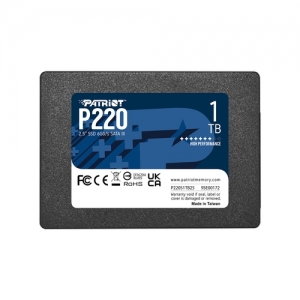 Ssd 1tb patriot p220 2,5" sata3 p220s1tb25