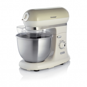 Ariete ariete impastatrice vintage beige (1588/03) - tazza acciaio inox 5,5 l - 7 velocita'' + pulse - 2400w