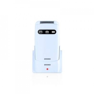 Brondi amico favoloso (bianco metal) - telefono cellulare senior