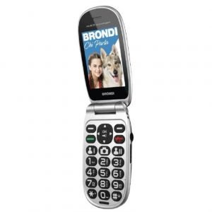 Brondi amico comfort (nero rubber) - telefono cellulare senior