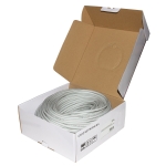 Cavo rete flessibile matassa 100 mt utp cat.6a non schermato utp awg24 halogenfree