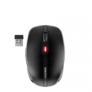 Mouse cherry mw 8c advanced - (jw-8100) - ergonomisch - optisch - 6 tasten - kabellos - 2.4 ghz, bluetooth 4.0 - kabelloser empf nger (usb)