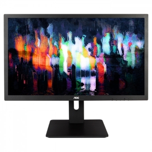 (refurbished) monitor aoc i2475pxqu 24 pollici 1920x1080 full-hd usb vga dvi hdmi dp black