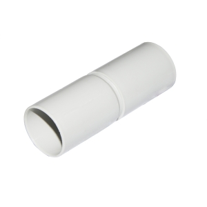 Giunzione per 2 tubi di condotta diametro 25 mm pvc lk80425