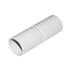 Giunzione per 2 tubi di condotta diametro 25 mm pvc lk80425
