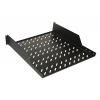 Ripiano rack 19 2u prof. 550mm colore nero