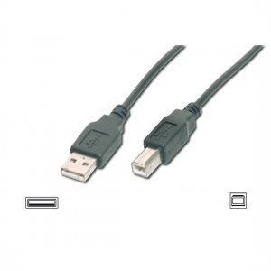 Cavo usb 2.0 a/b m/m 5mt.