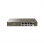 Switch ip-com g1116p-16-150w 16p glan poe vlan rackmount prot.f.