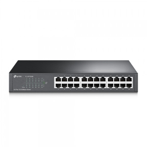 Hub switch 24 porte 10/100 tl-sf1024d metallo desk/rack tp-link