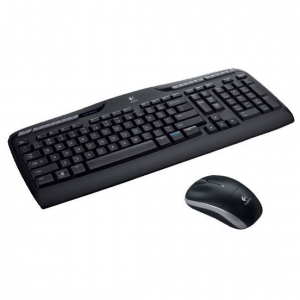 Kit tastiera e mouse wireless logitech mk330 black