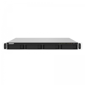 Qnap nas rack 4bay 2.5"/3.5" ssd/hdd sata, al324 4core 1.7ghz, 2gb udimm ddr4 (max 16gb), 2x10gbe sf