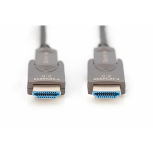 Digitus cavo in fibra ottica ibrido 4k - hdmi aoc connettore rimovibile mt 20