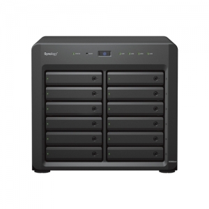 Synology nas tower 12bay 2.5/3.5 ssd/hdd sata, intel xeon d-1531 6core 2.2 ghz, 16gb ddr4, 4xgig