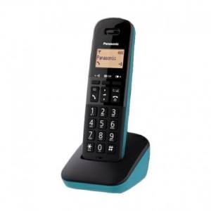 Telefono cordless panasonic kx-tgb610bk/bl nero/azzurro