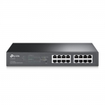 Switch tp-link sg1016pe smart 16x1gb with8xpoe+,desktop/rackmout (tl-sg1016pe)-8