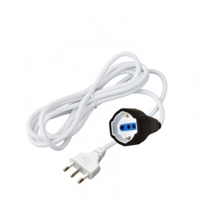 Prolunga alimentazione elettrica bipasso/schuko 3mt 16a propart