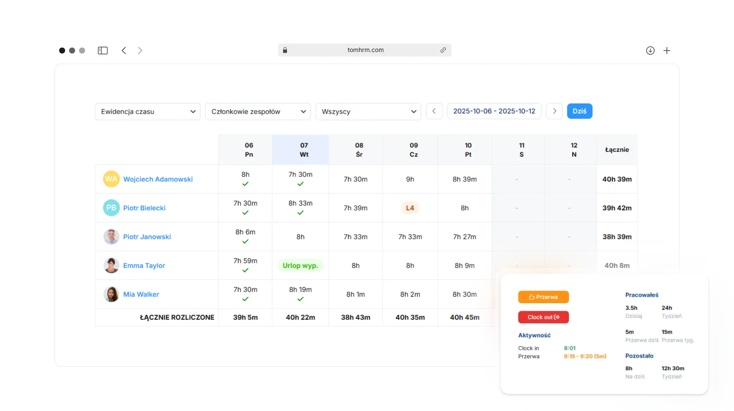 Ewidencja czasu pracy to obowiązkowy dokument, który każdy pracodawca musi prowadzić dla każdego pracownika, aby rejestrować przepracowane godziny, nadgodziny, nieobecności i inne zdarzenia związane z czasem pracy. Jest to podstawa do prawidłowego obliczenia wynagrodzenia i świadczeń, a także do weryfikacji przestrzegania przepisów prawa pracy przez Państwową Inspekcję Pracy (PIP).