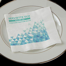 Serviettes papier éco